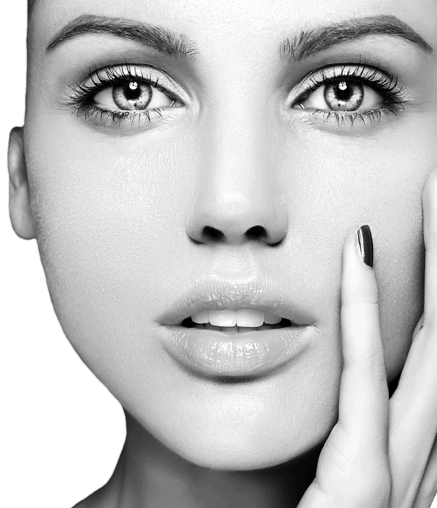 closeup beauty portrait beautiful caucasian young-woman model with makeup Image by halayalex on Freepik